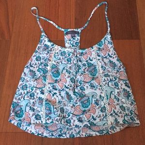 Kendall & Kylie PacSun Floral top